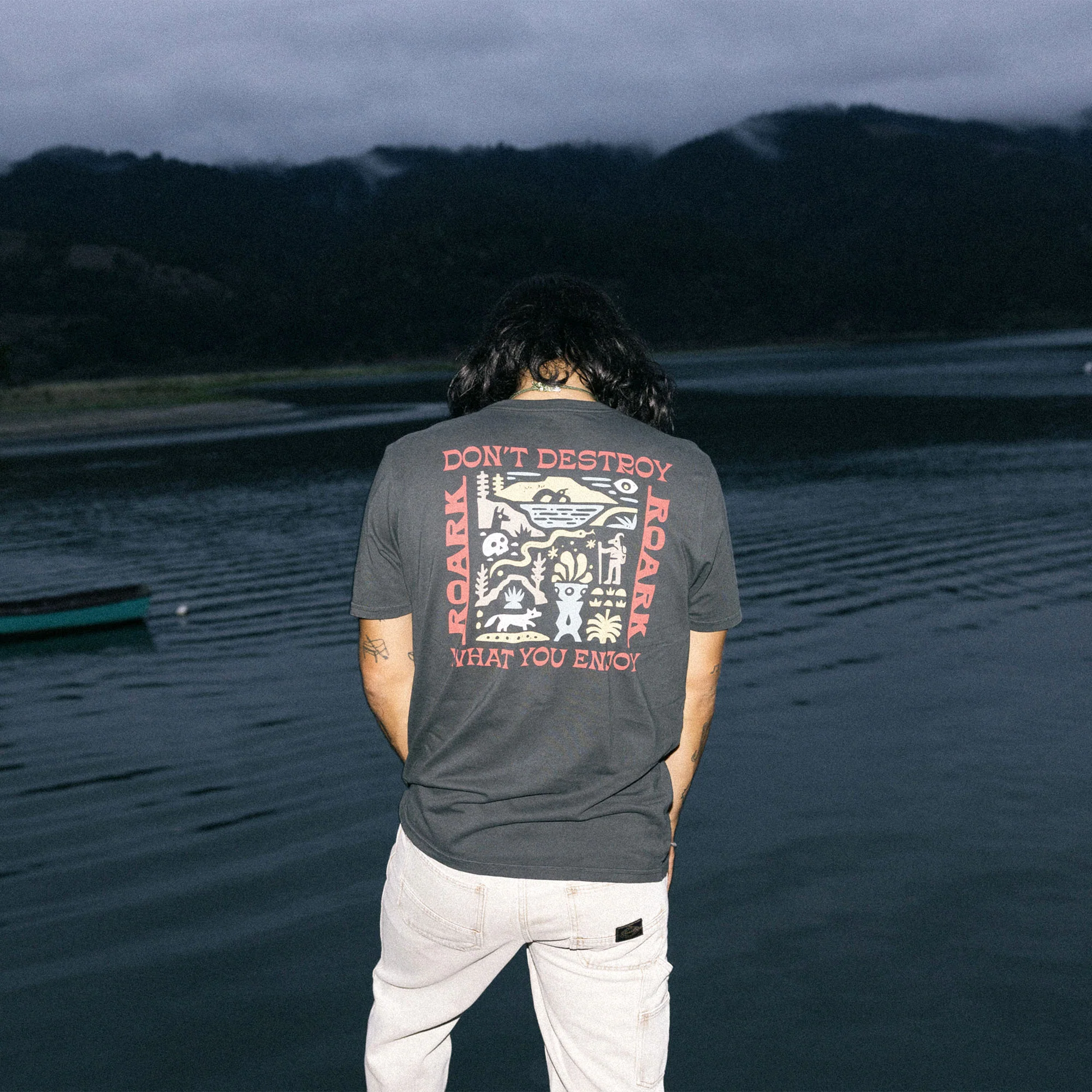 Enjoy Premium Tee - Black - Image 3