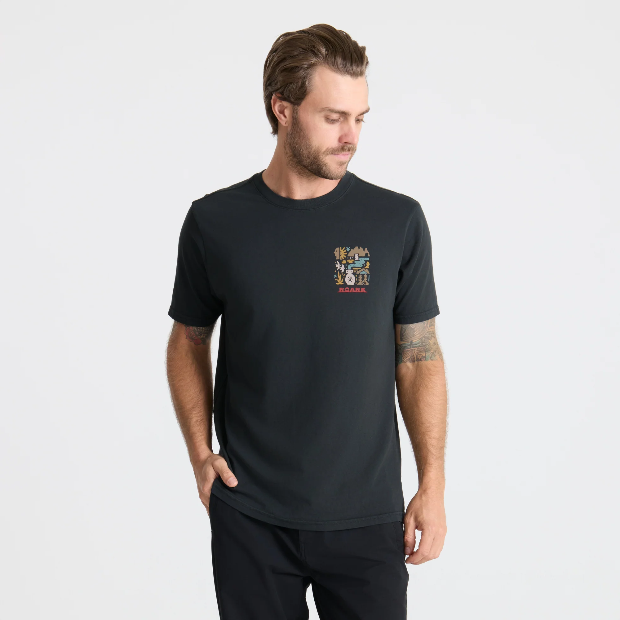 Enjoy Premium Tee - Black - Image 4