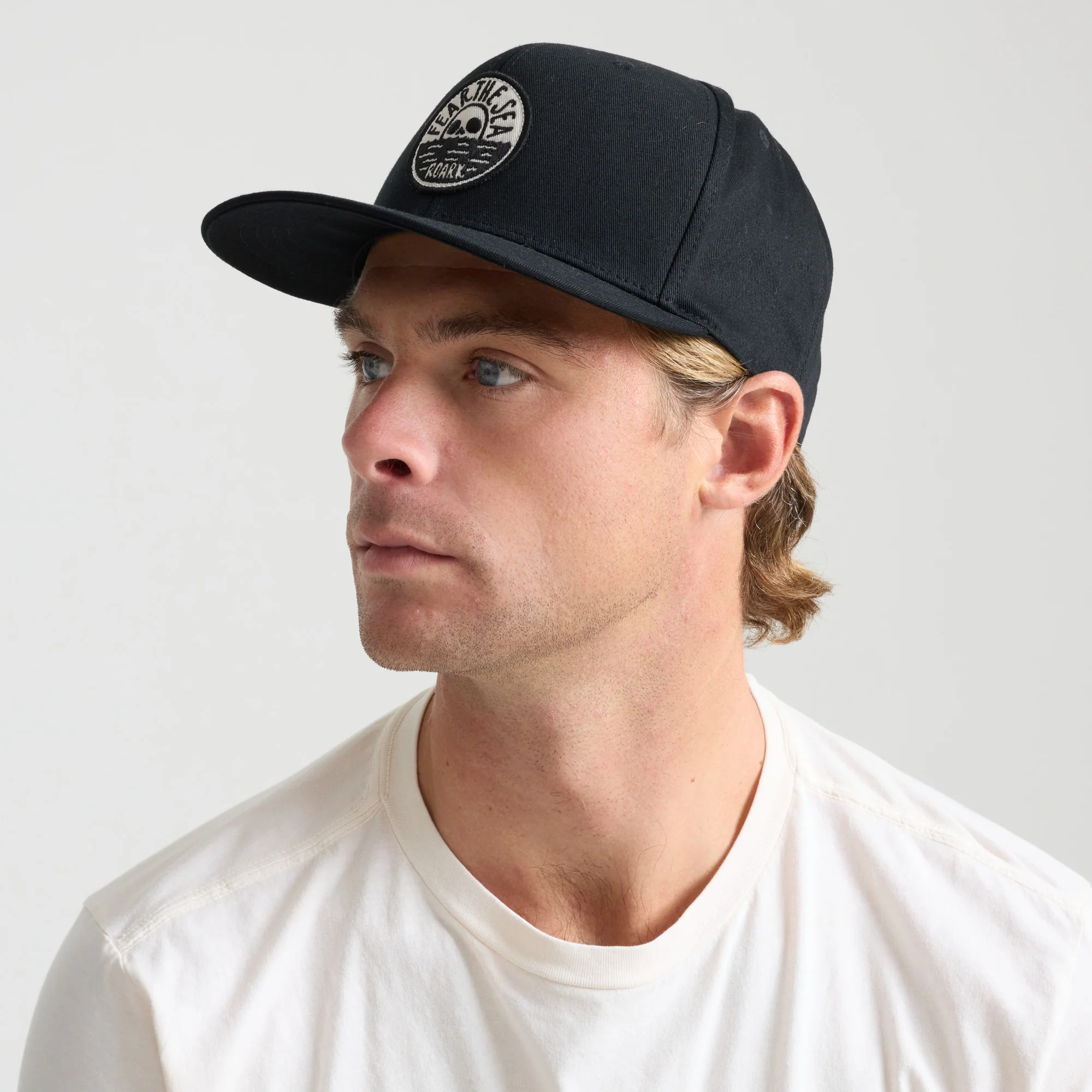 Fear The Sea Snapback Hat - Black - Image 4