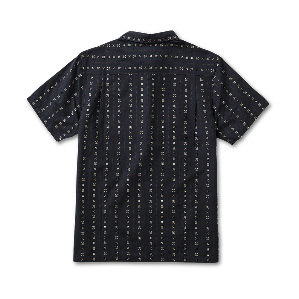 Gonzo Short Sleeve Button Up Shirt - Dark Navy - Image 7