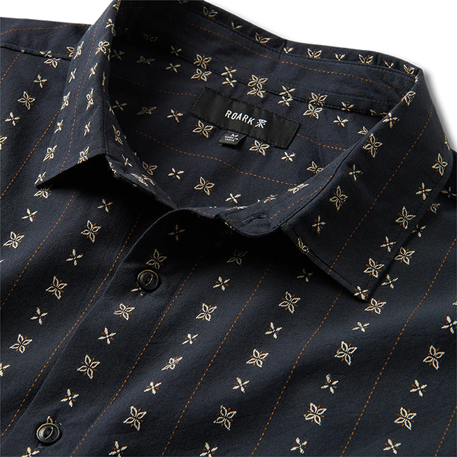 Gonzo Short Sleeve Button Up Shirt - Dark Navy - Image 8