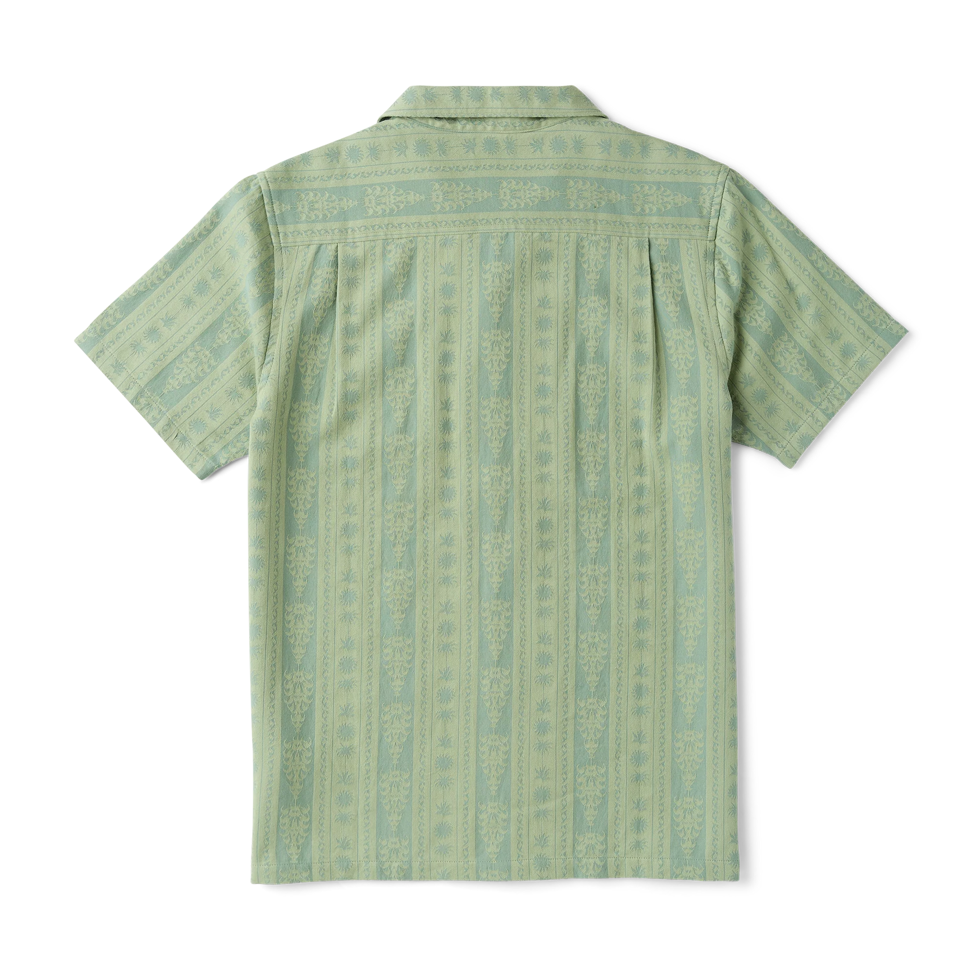Gonzo Short Sleeve Button Up Shirt - Dusty Green - Image 5