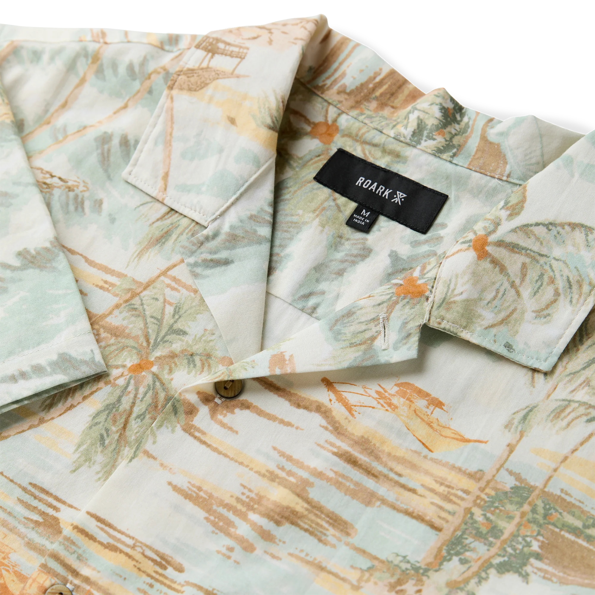 Gonzo Short Sleeve Button Up Shirt - Seafoam - Image 5