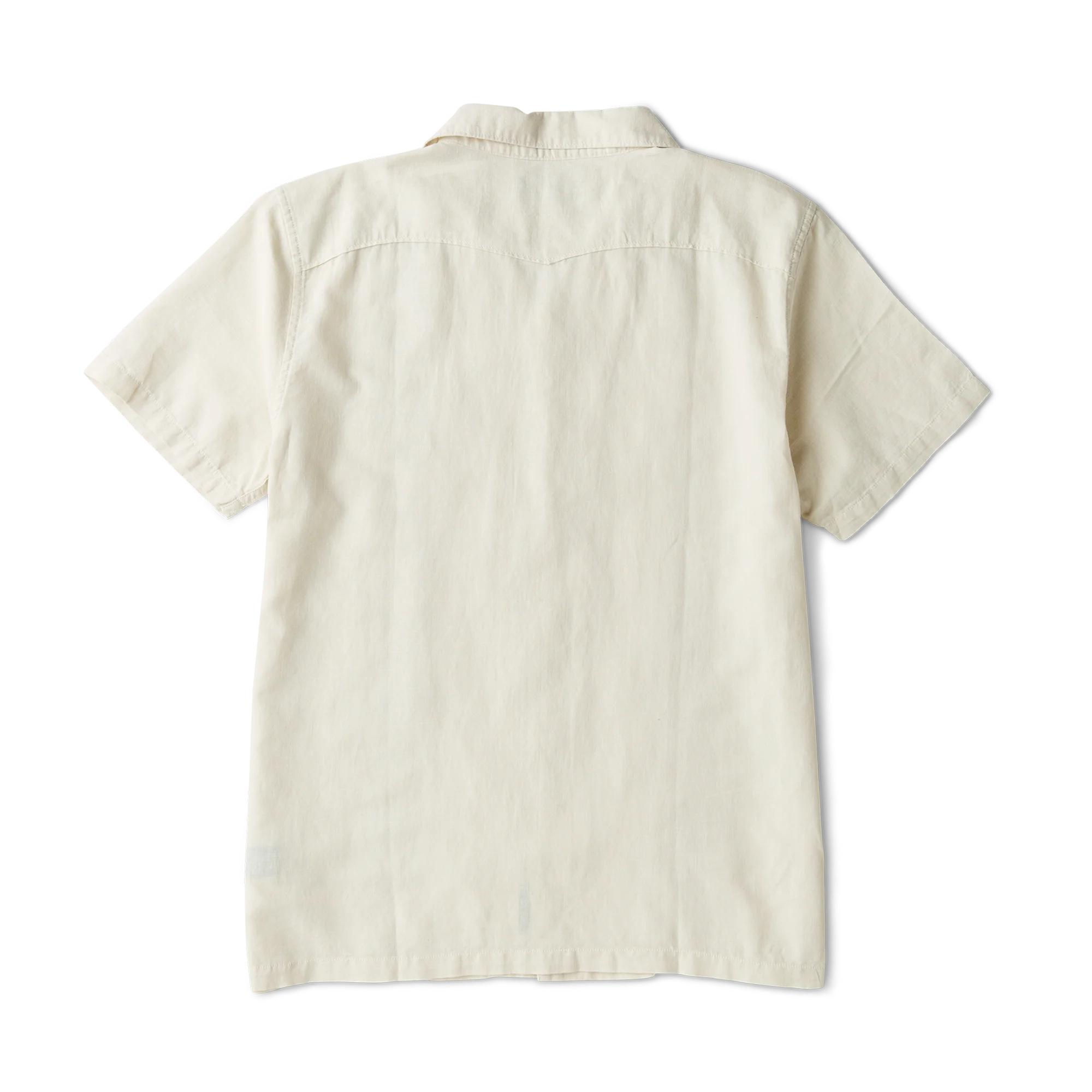 Gonzo Camp Button Up Shirt - Ivory - Image 4
