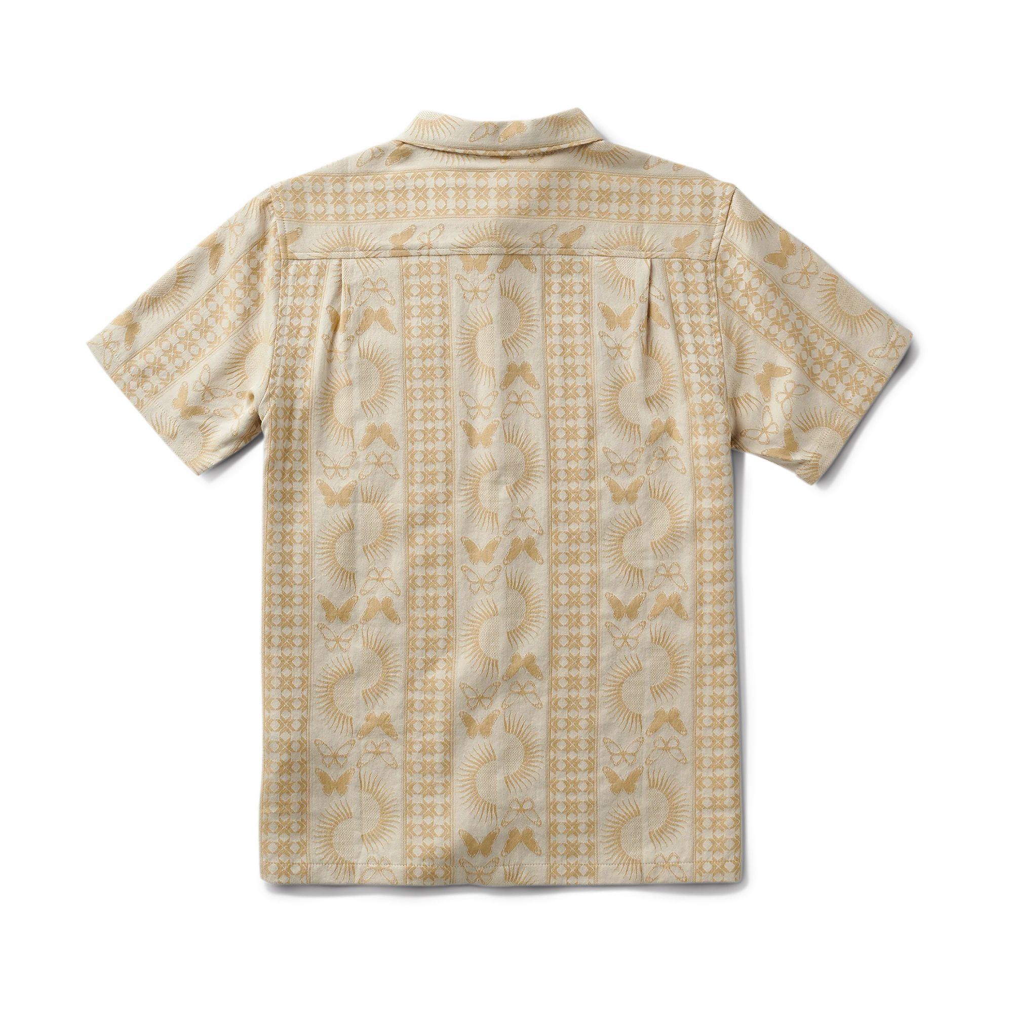 Gonzo Short Sleeve Button Up Shirt - Sand - Image 5