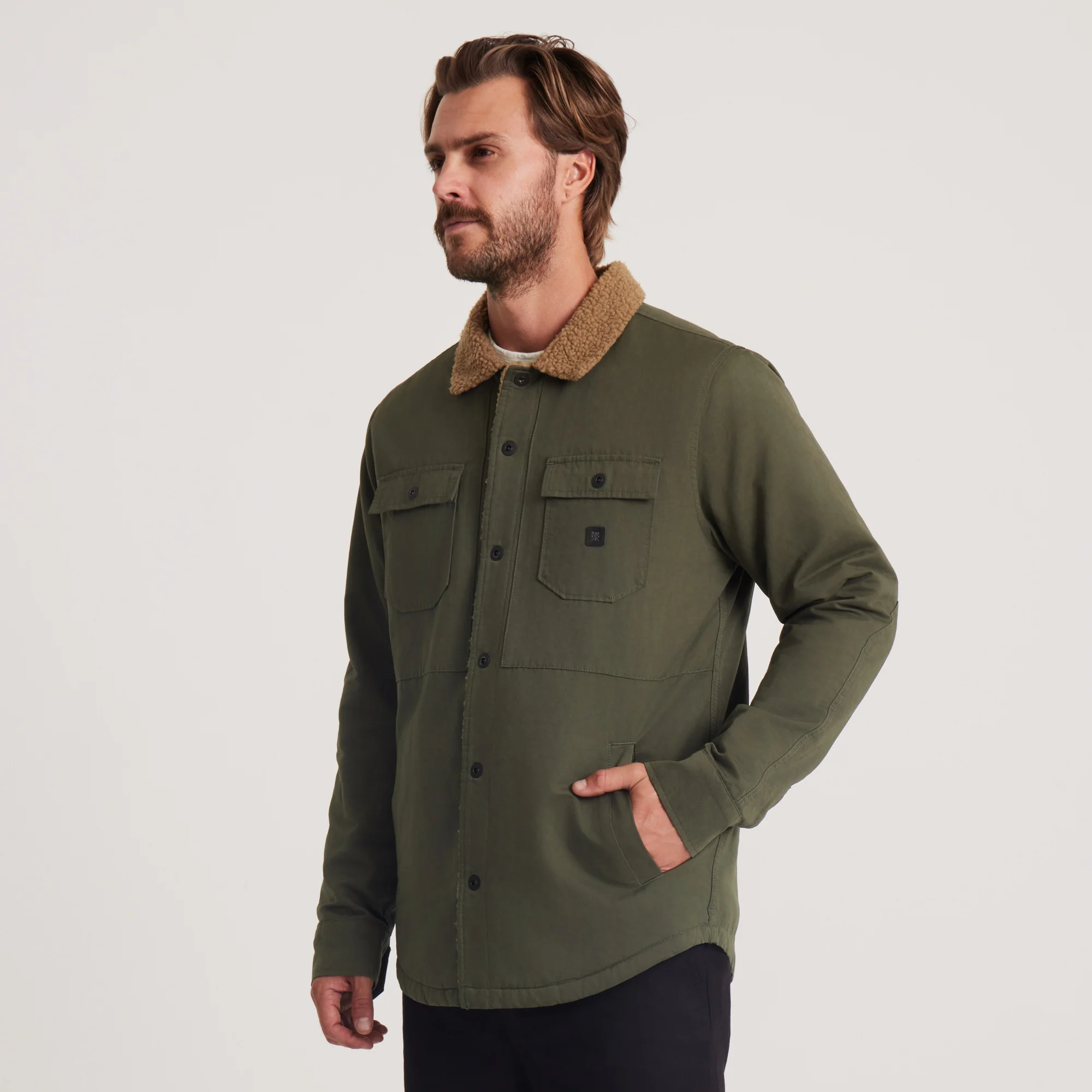 Hebrides Jacket - Dark Military - Image 9
