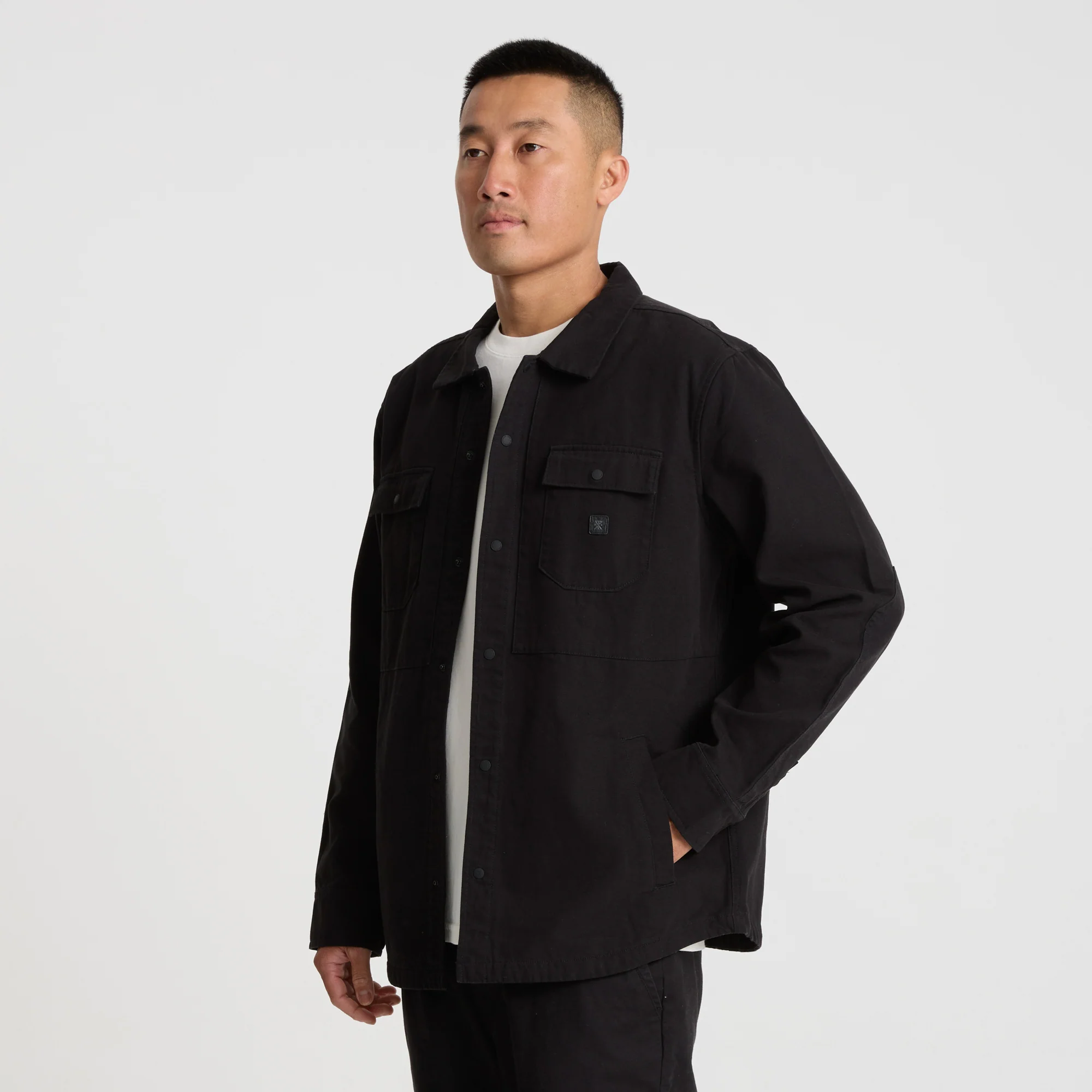 Hebrides Unlined Jacket - Black - Image 3