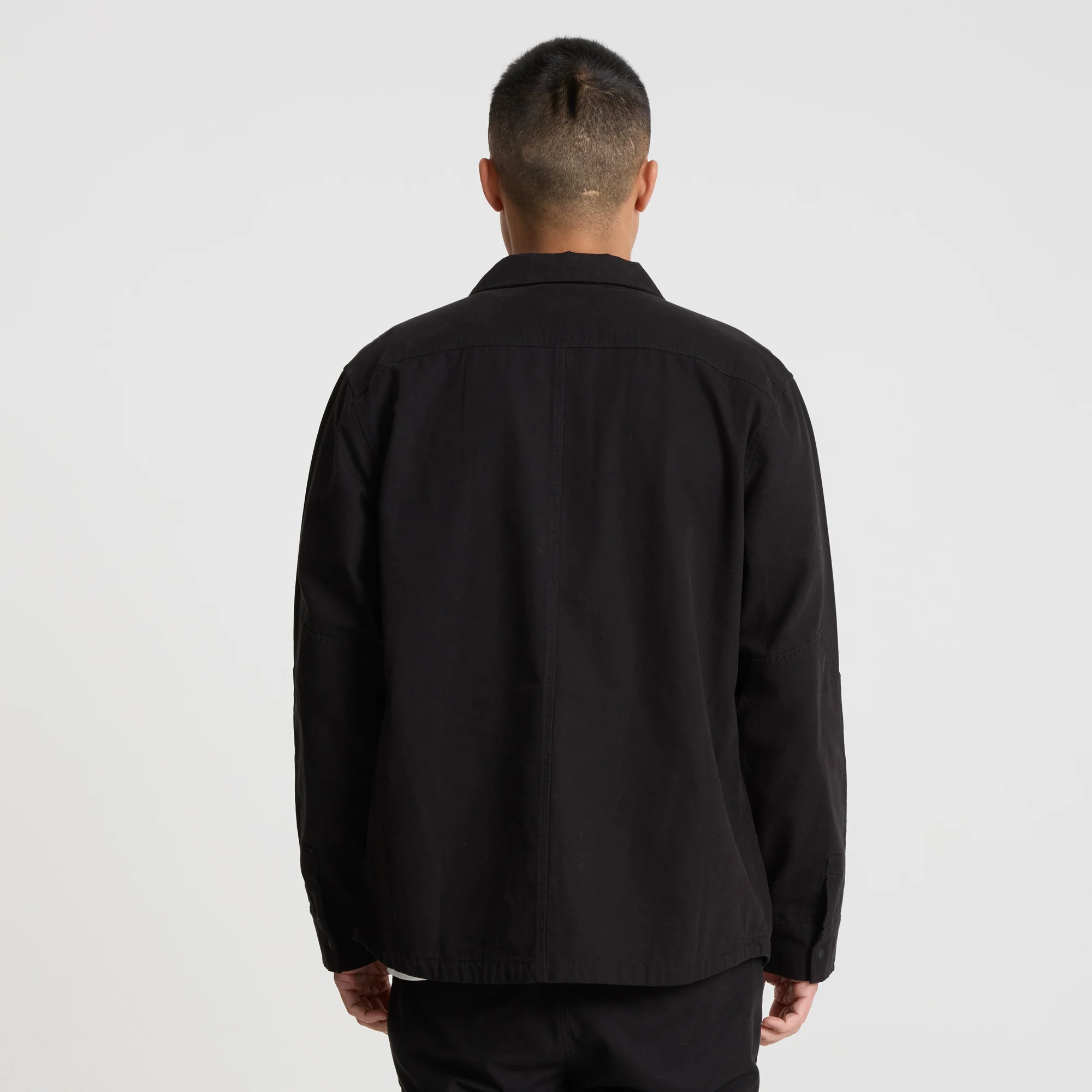 Hebrides Unlined Jacket - Black - Image 4
