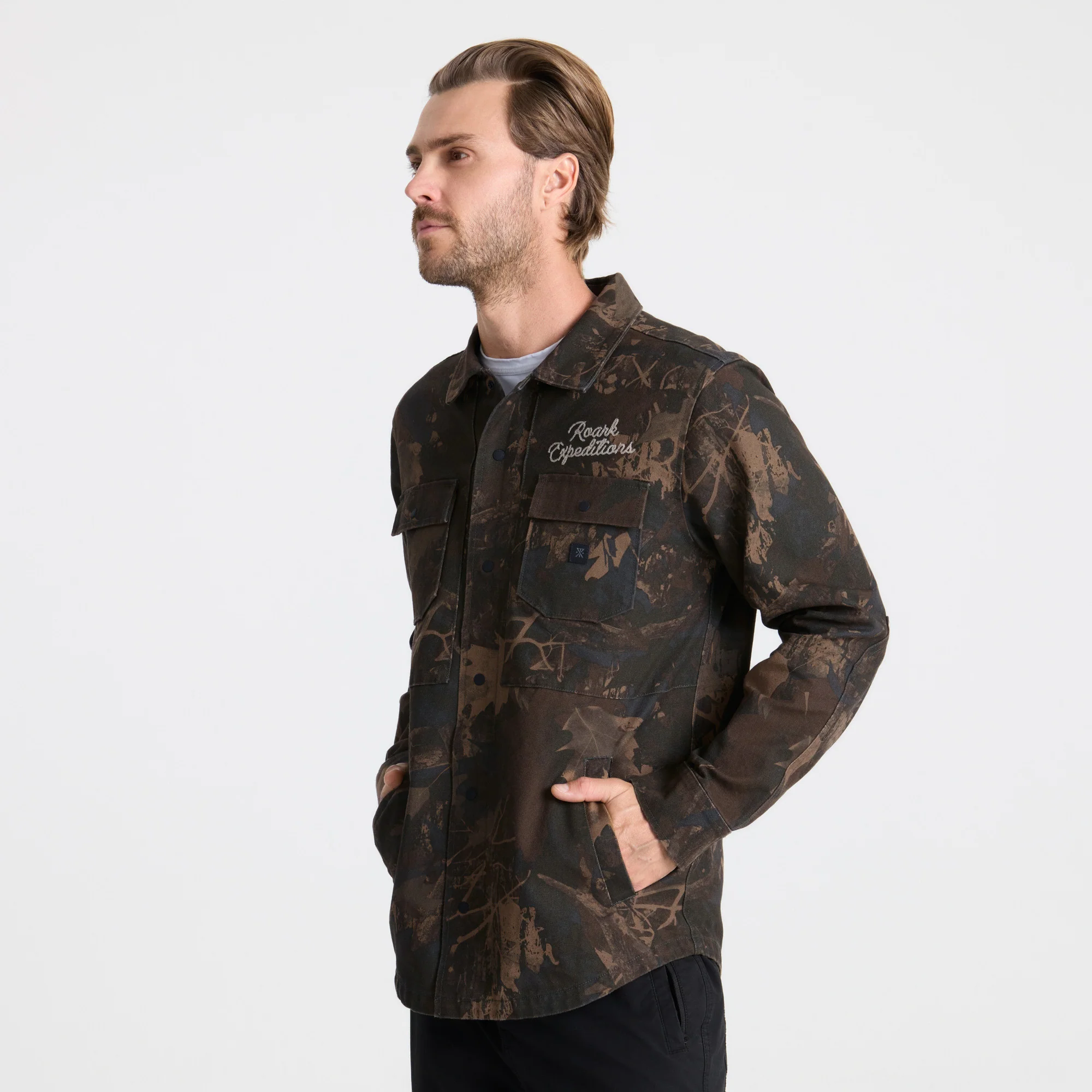 Hebrides Unlined Jacket - Camo - Image 6