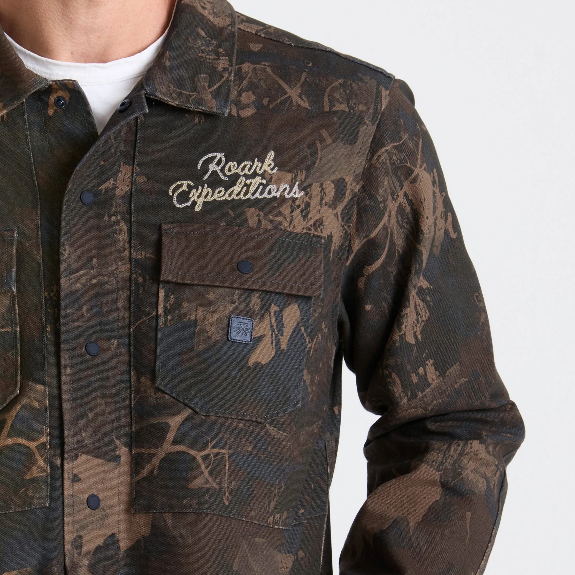 Hebrides Unlined Jacket - Camo - Image 8