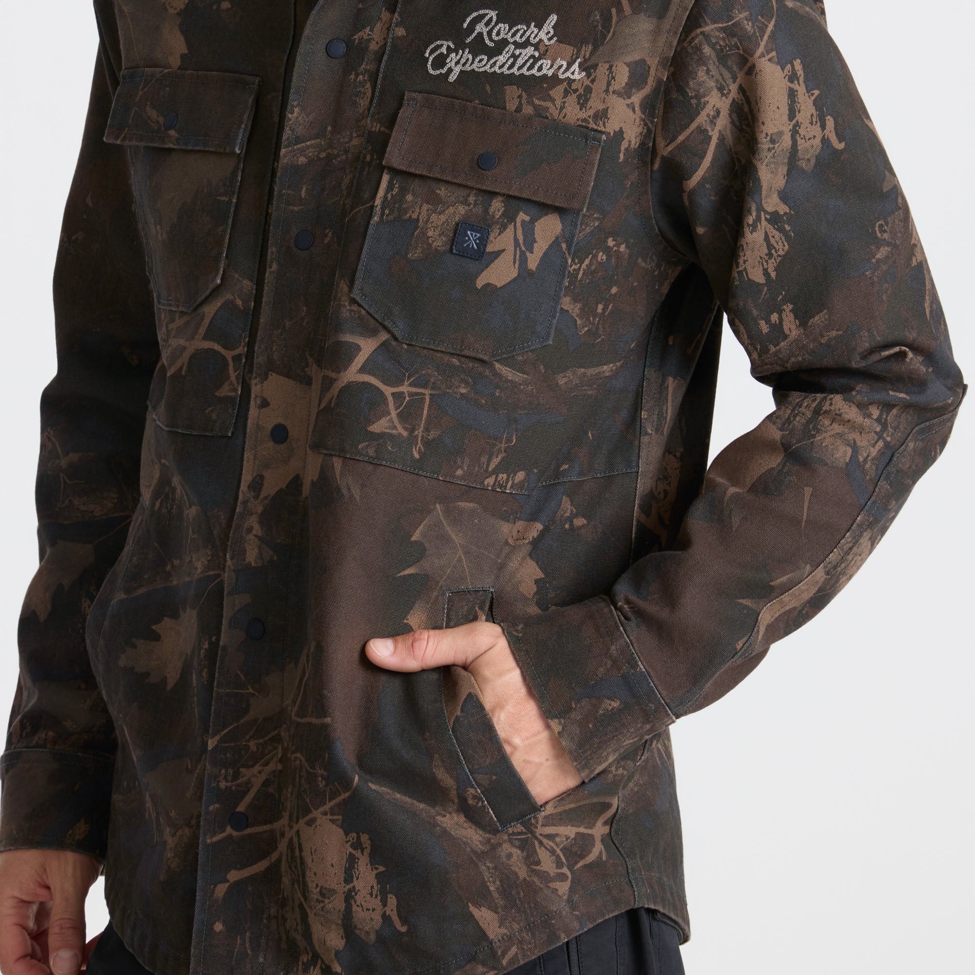Hebrides Unlined Jacket - Camo - Image 9