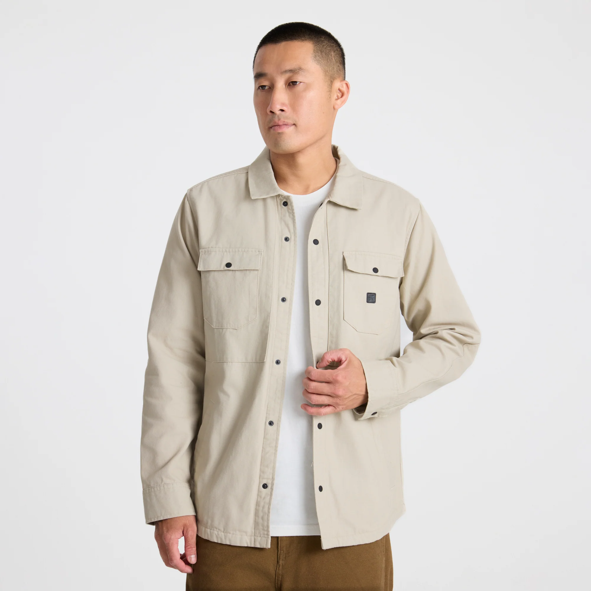 Hebrides Unlined Jacket - Fossil - Image 2