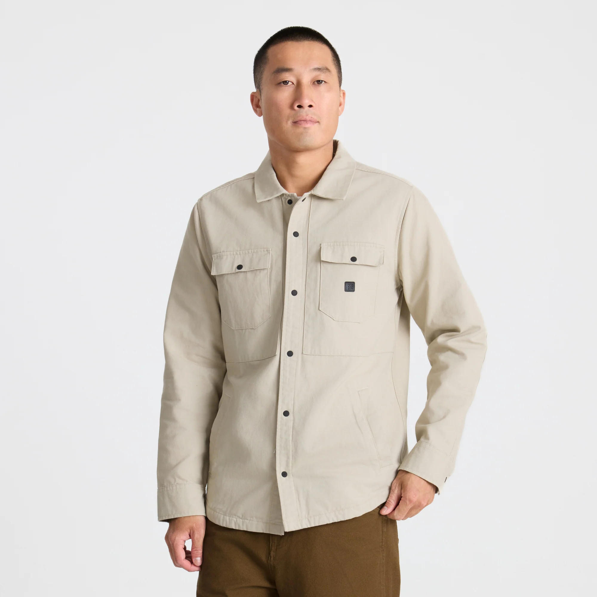 Hebrides Unlined Jacket - Fossil - Image 7