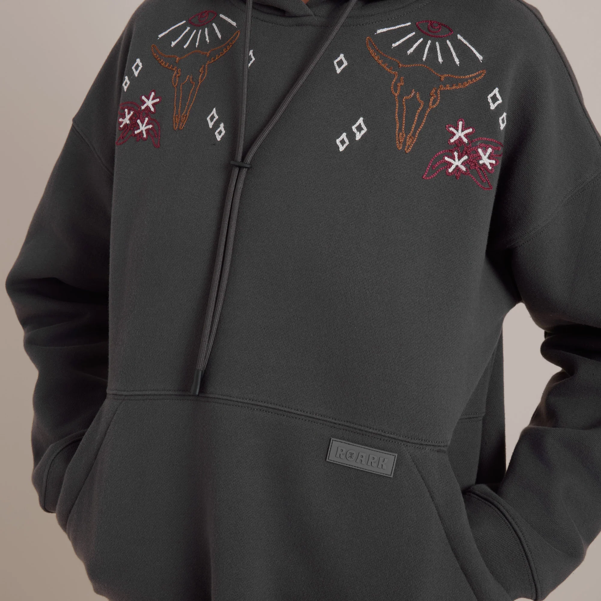 Hiker Hoodie - Faded Black - Image 5