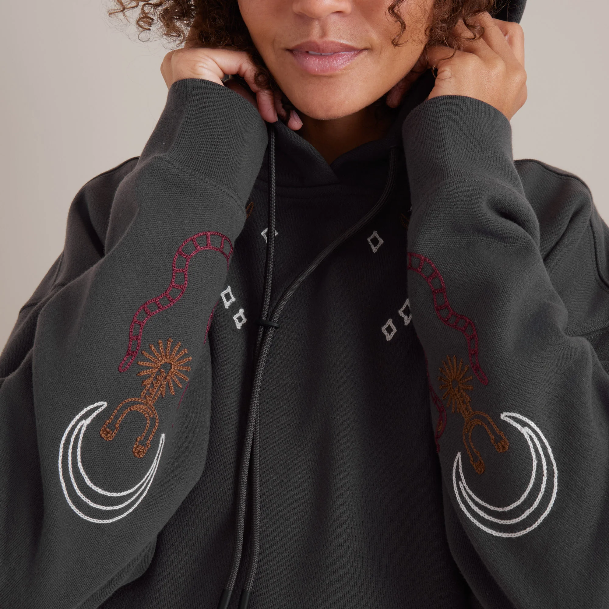 Hiker Hoodie - Faded Black - Image 9