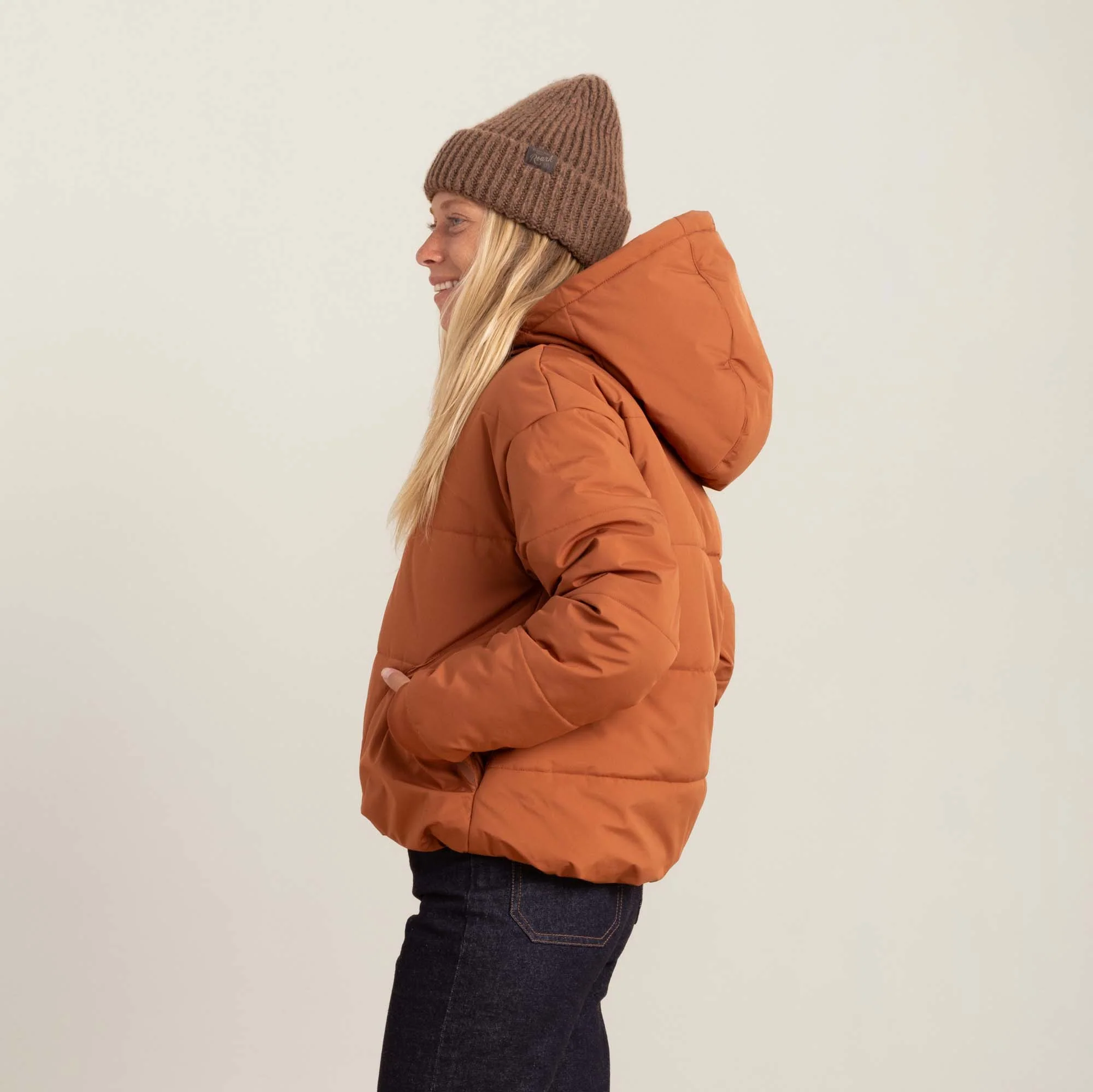Hokkaido Puffer Jacket - Coconut Shell - Image 10