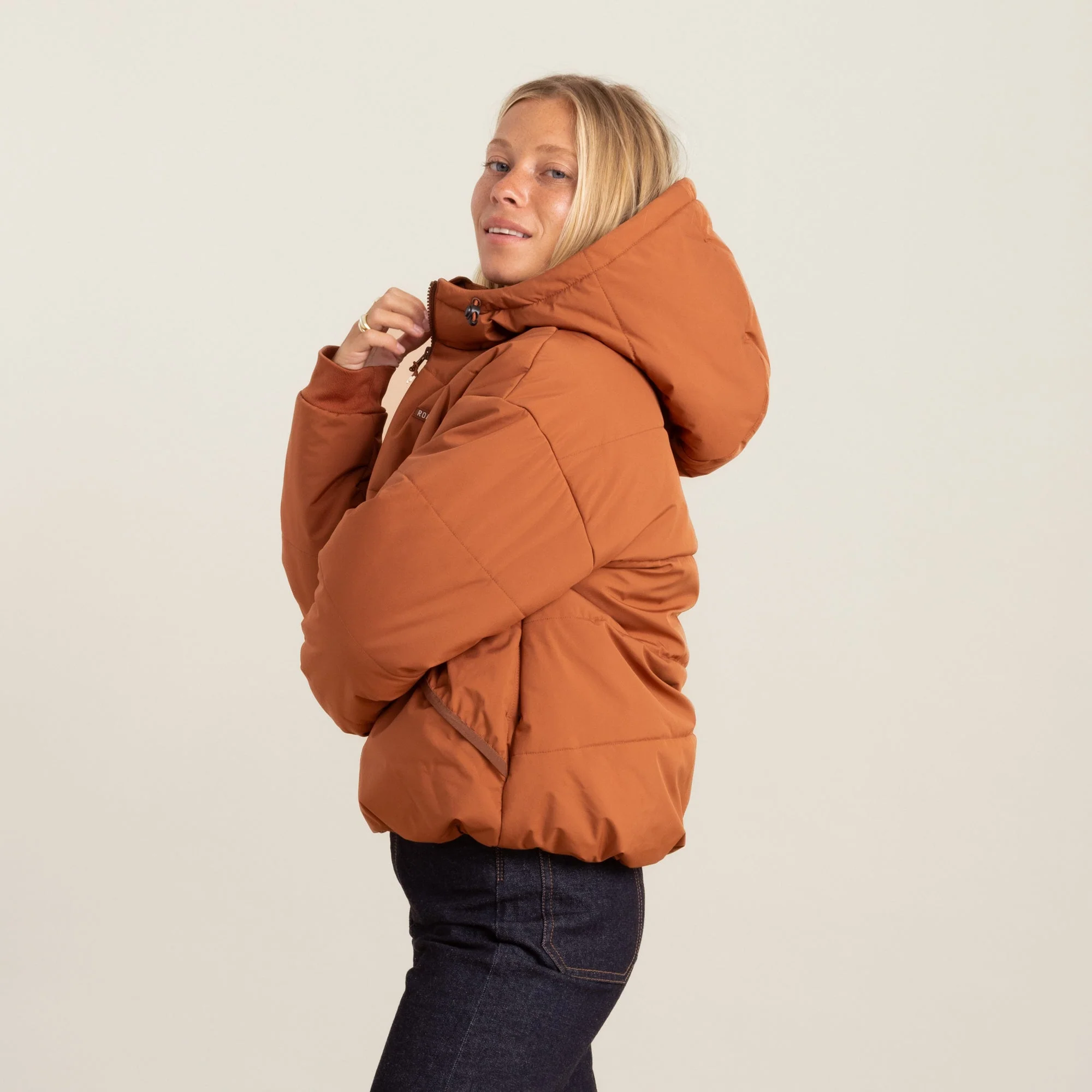 Hokkaido Puffer Jacket - Coconut Shell - Image 18