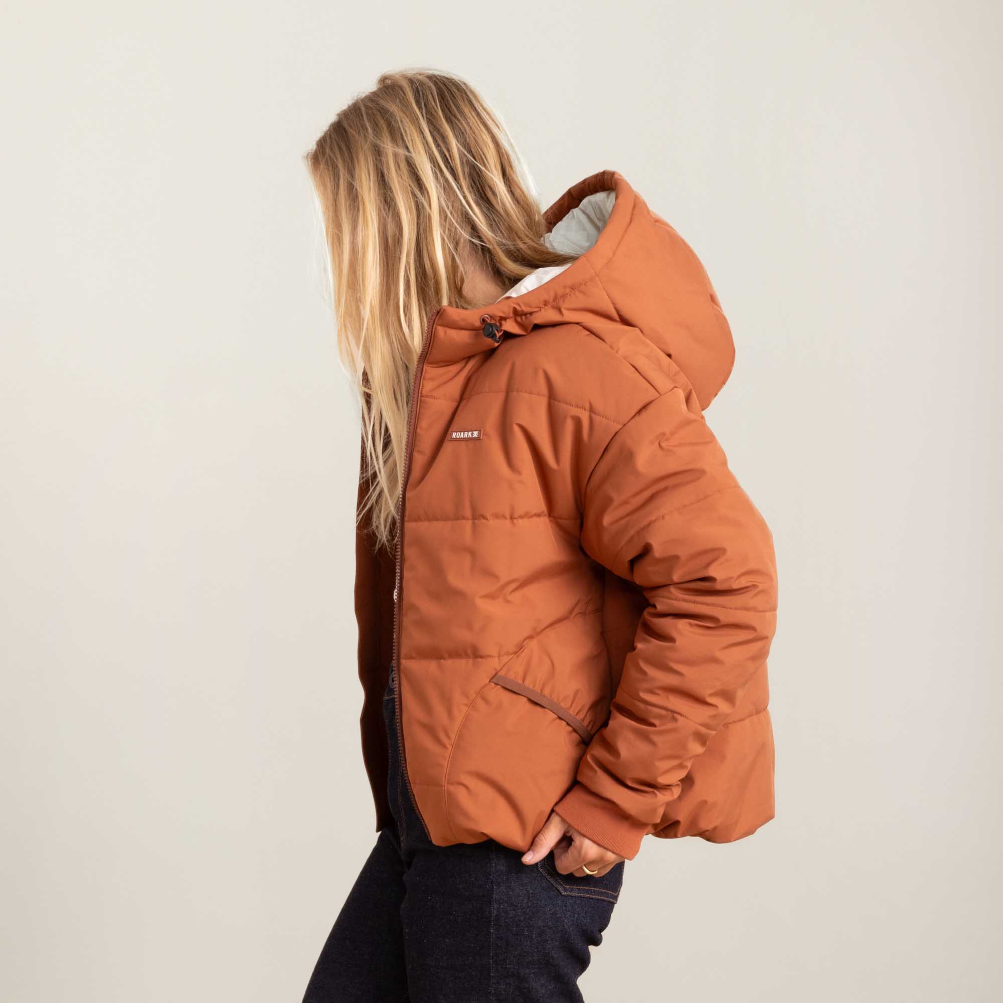 Hokkaido Puffer Jacket - Coconut Shell - Image 19