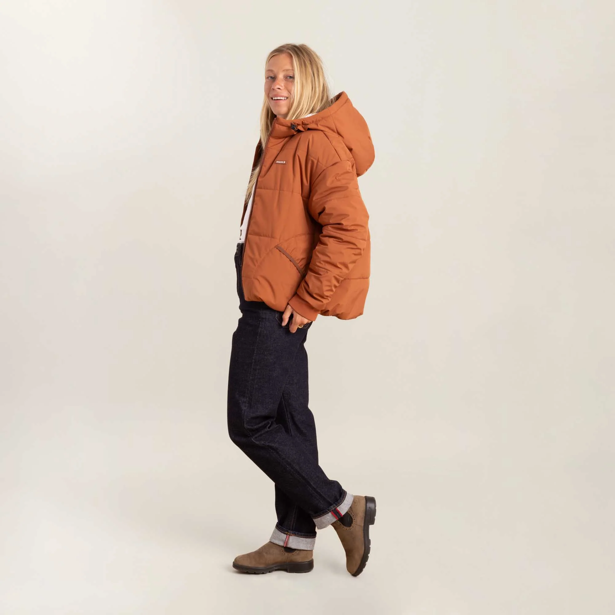 Hokkaido Puffer Jacket - Coconut Shell - Image 20