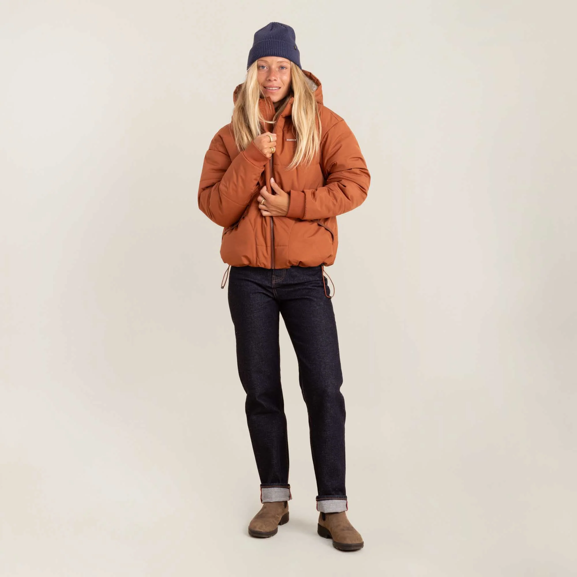 Hokkaido Puffer Jacket - Coconut Shell - Image 3