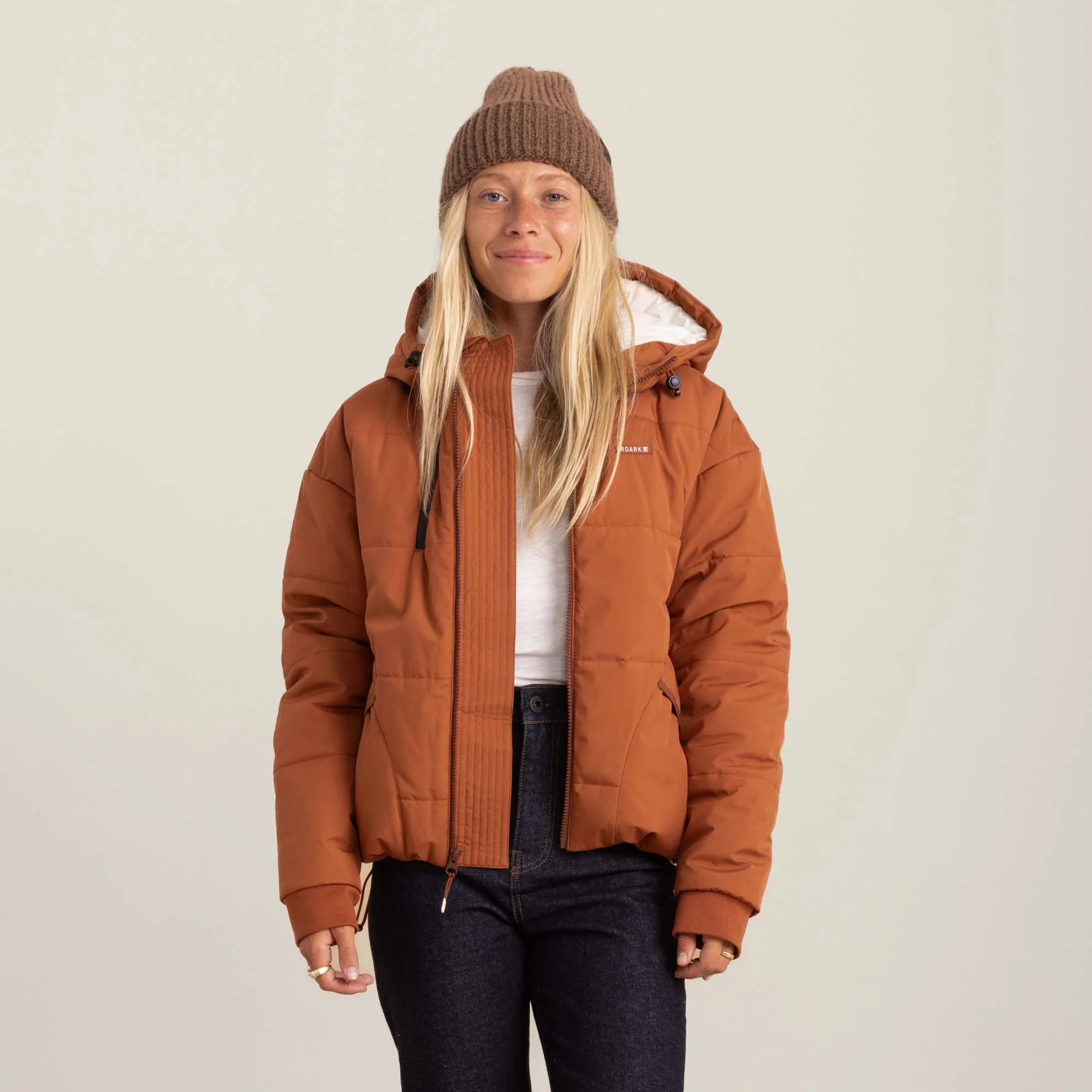 Hokkaido Puffer Jacket - Coconut Shell - Image 4