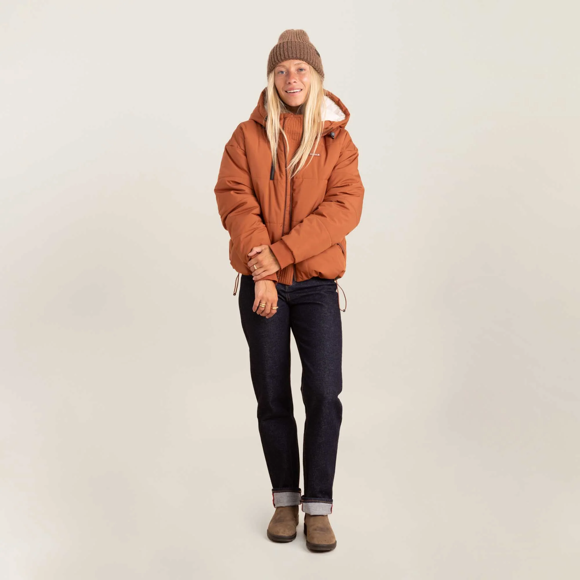 Hokkaido Puffer Jacket - Coconut Shell - Image 5