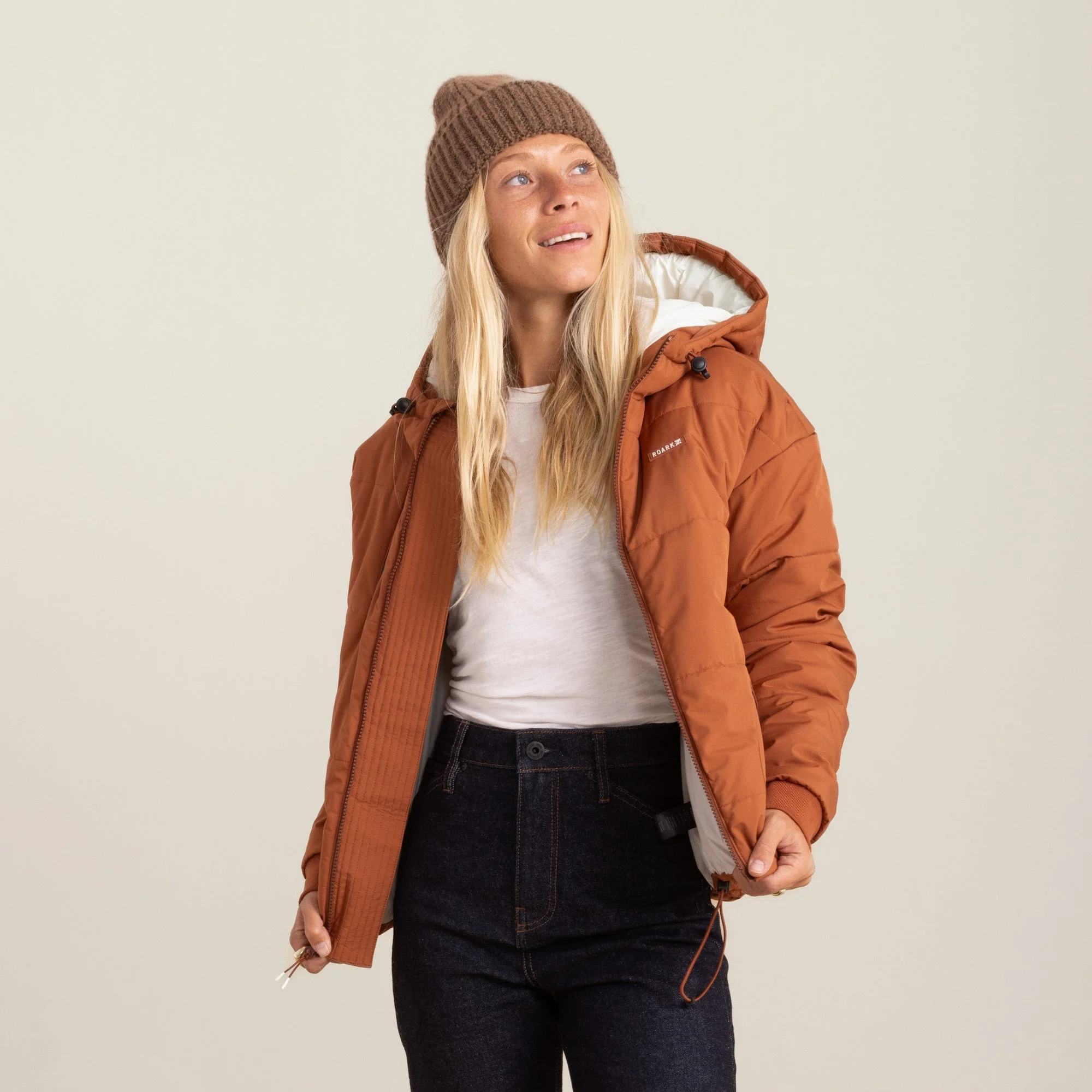 Hokkaido Puffer Jacket - Coconut Shell - Image 6
