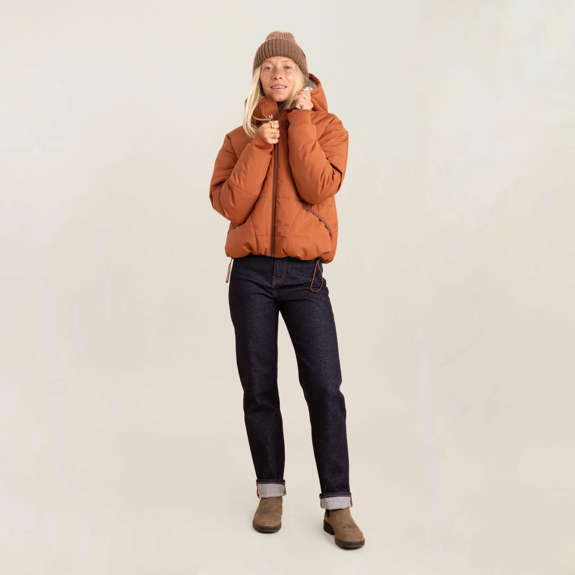 Hokkaido Puffer Jacket - Coconut Shell - Image 9