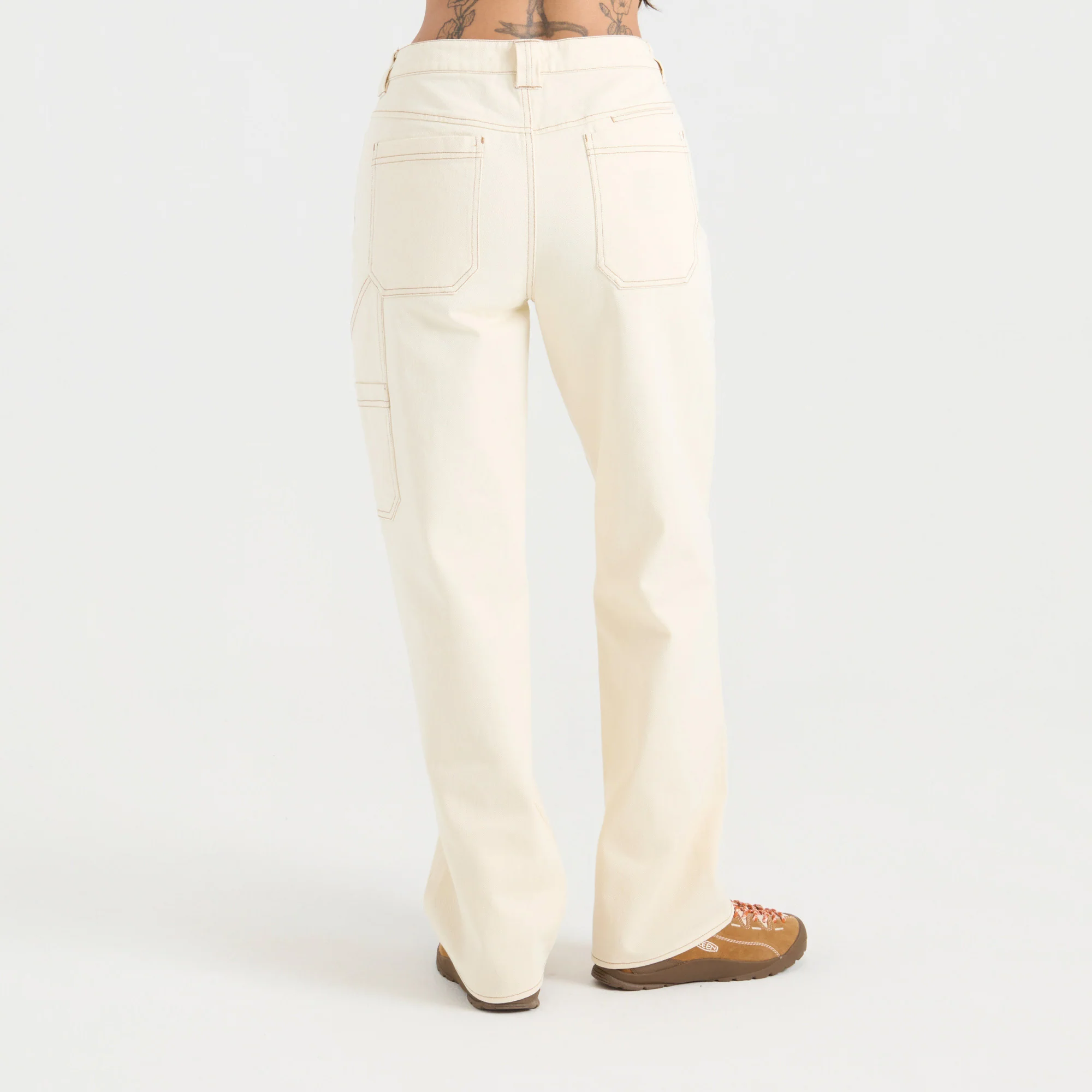 HWY 1 Denim Pant - Bone - Image 3
