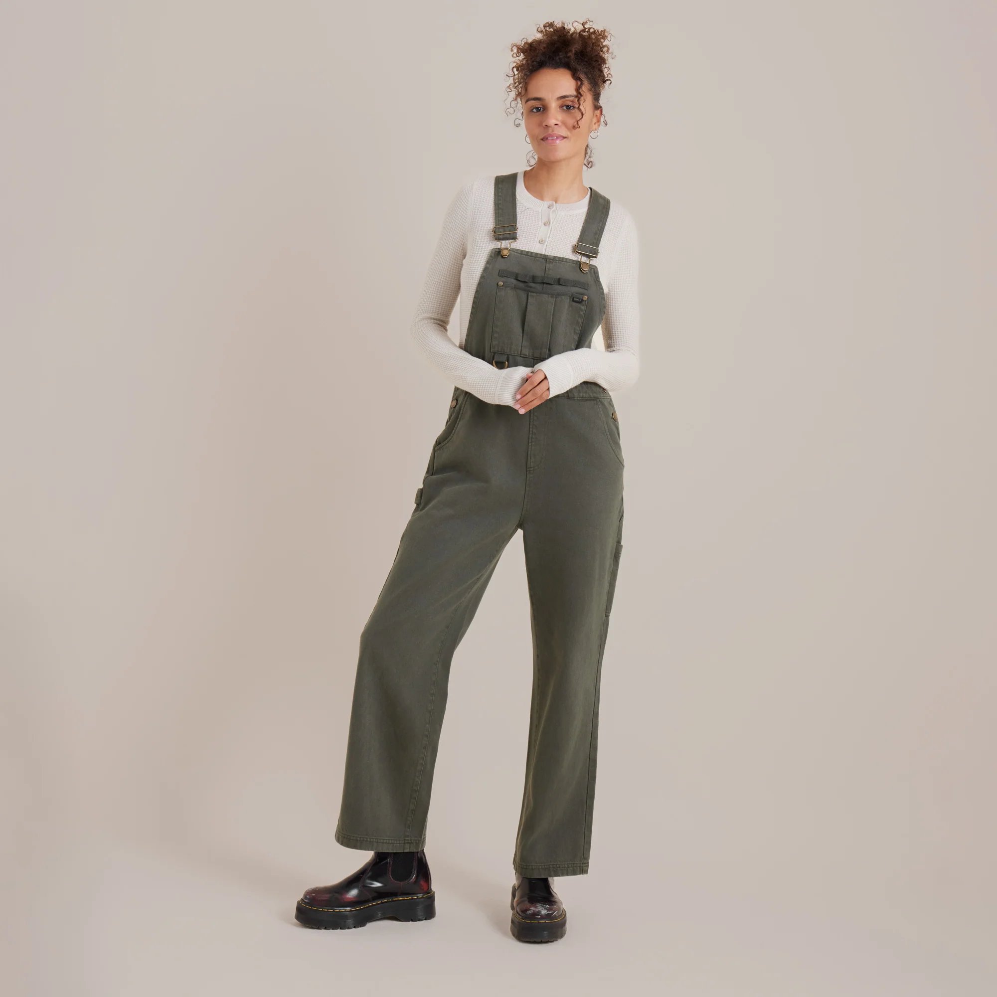 HWY 1 Overall Jumpsuit - Dark Military