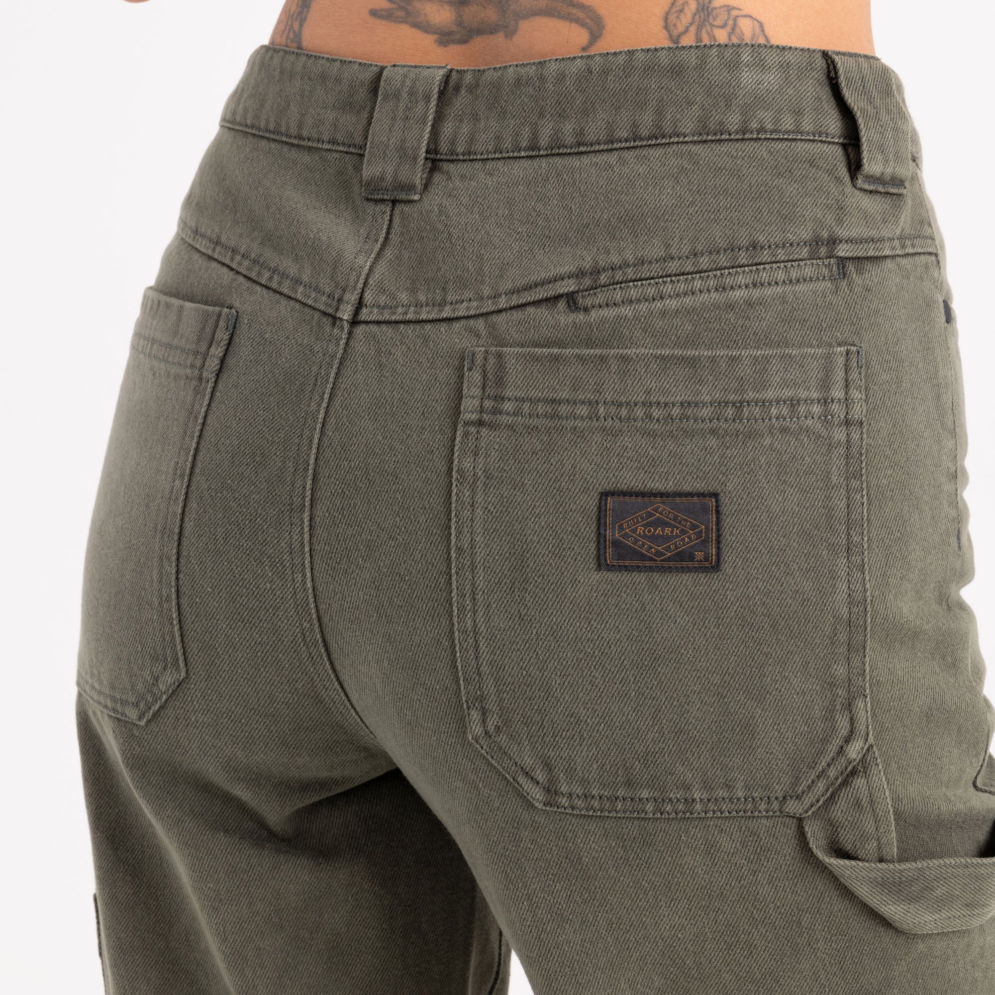 HWY 1 Pant Denim - Dark Military - Image 8
