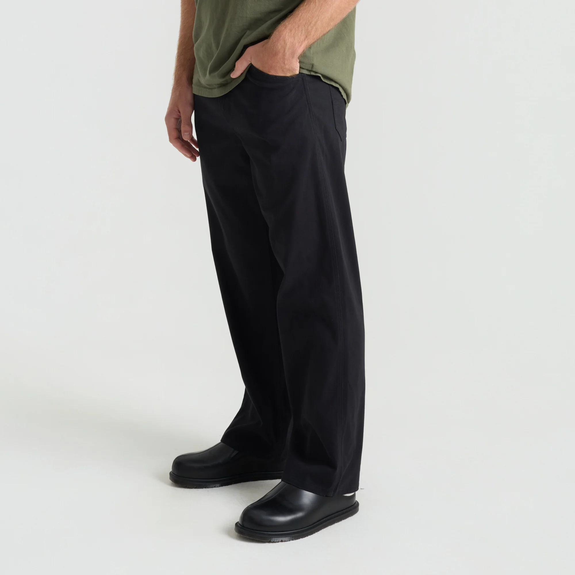 HWY 1 Utility Denim - Black - Image 4