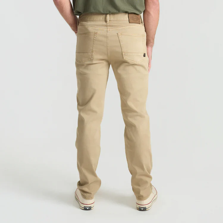 HWY 128 5-Pocket Broken Twill Denim - Desert Khaki - Image 5