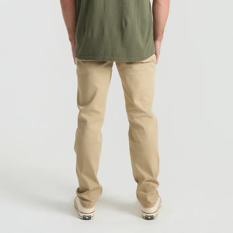HWY 128 5-Pocket Broken Twill Denim - Desert Khaki - Image 6