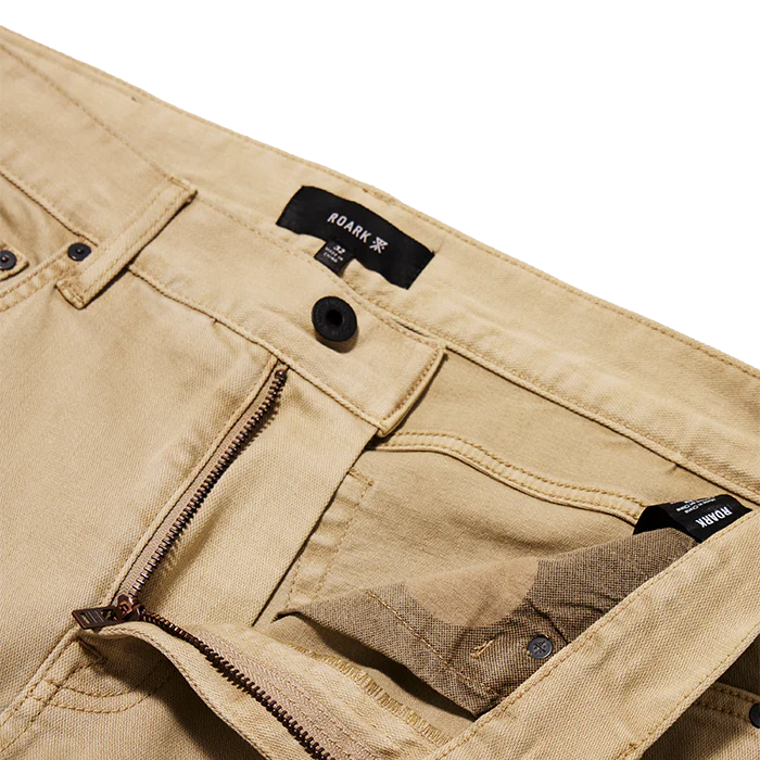 HWY 128 5-Pocket Broken Twill Denim - Desert Khaki - Image 8