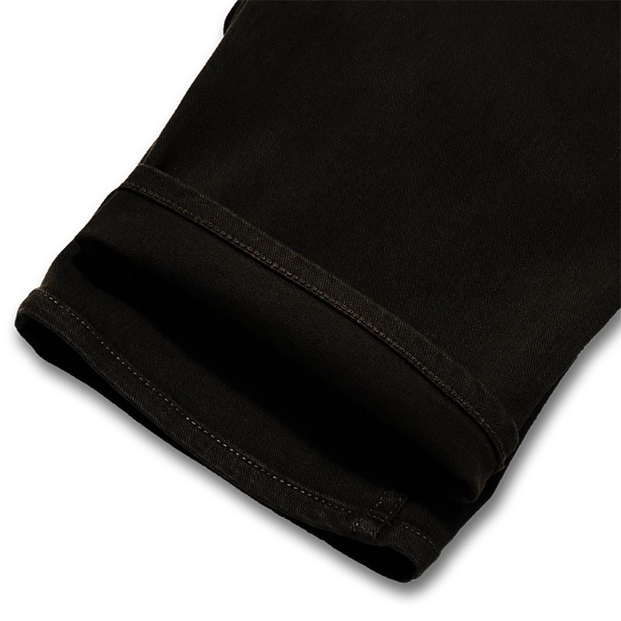 HWY 128 5-Pocket Broken Twill Denim - Black - Image 10
