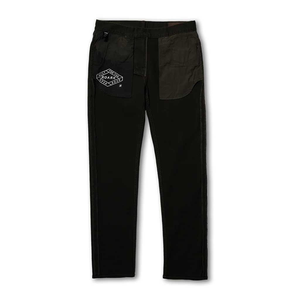 HWY 128 5-Pocket Broken Twill Denim - Black - Image 6