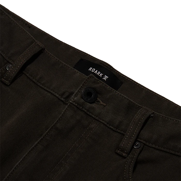 HWY 128 5-Pocket Broken Twill Denim - Black - Image 8