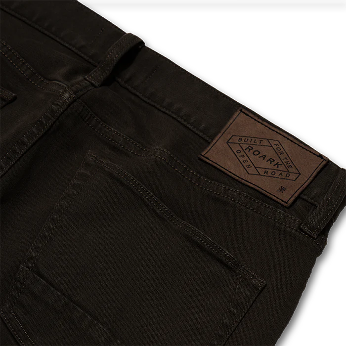 HWY 128 5-Pocket Broken Twill Denim - Black - Image 9