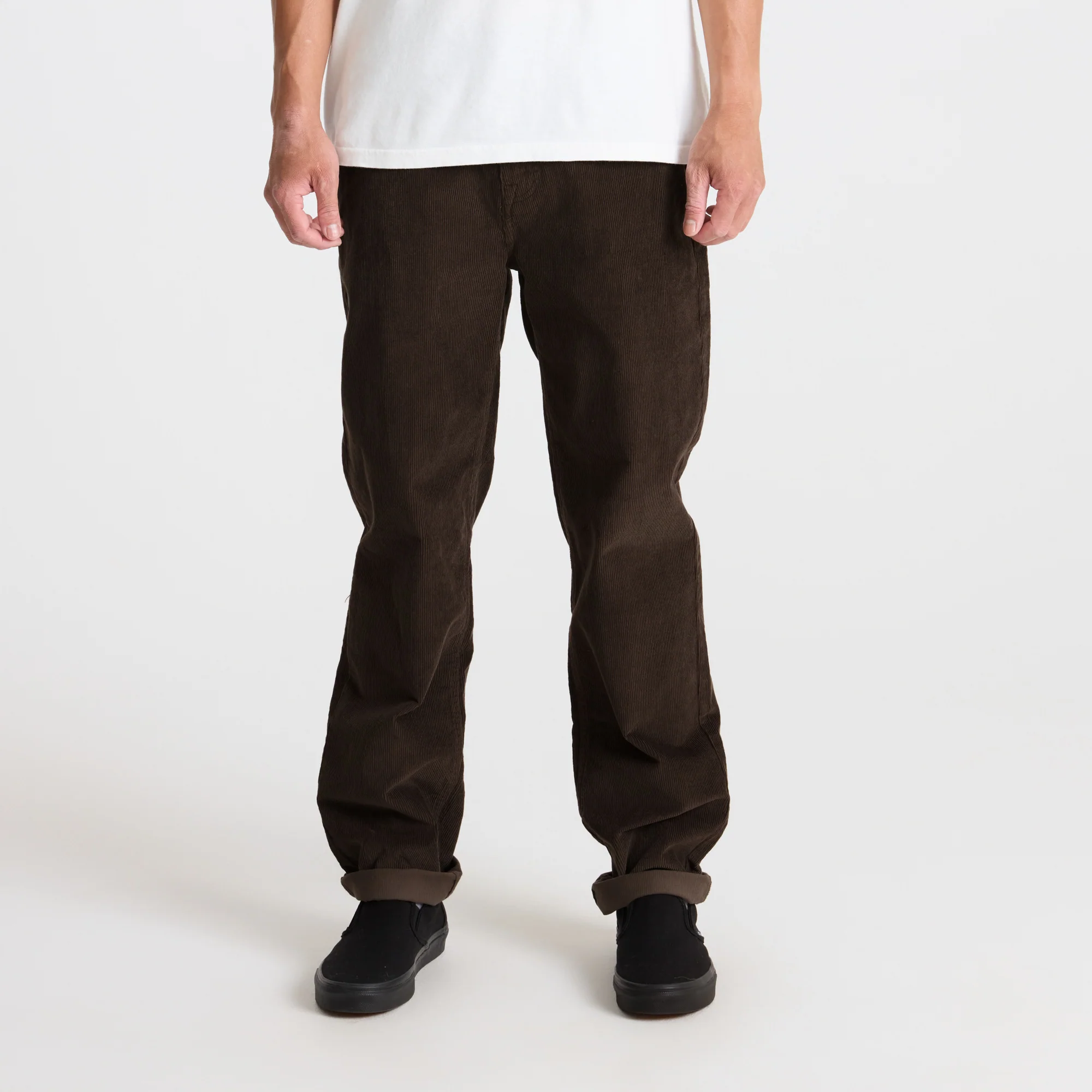 HWY 128 Cord Jeans - Dark Brown - Image 3