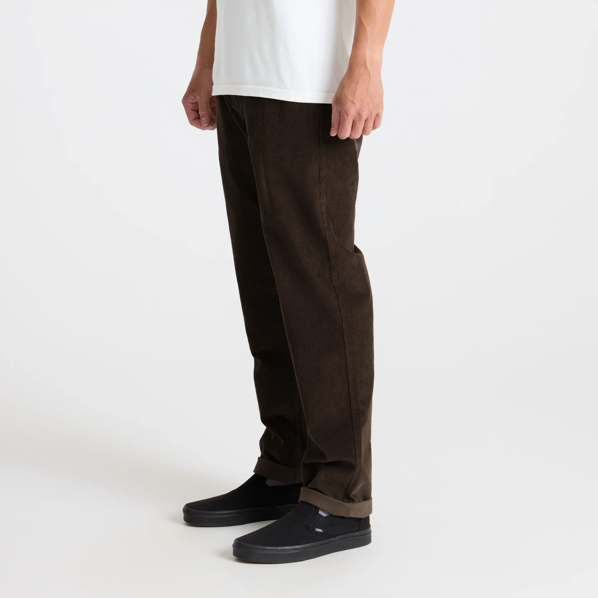 HWY 128 Cord Jeans - Dark Brown - Image 4