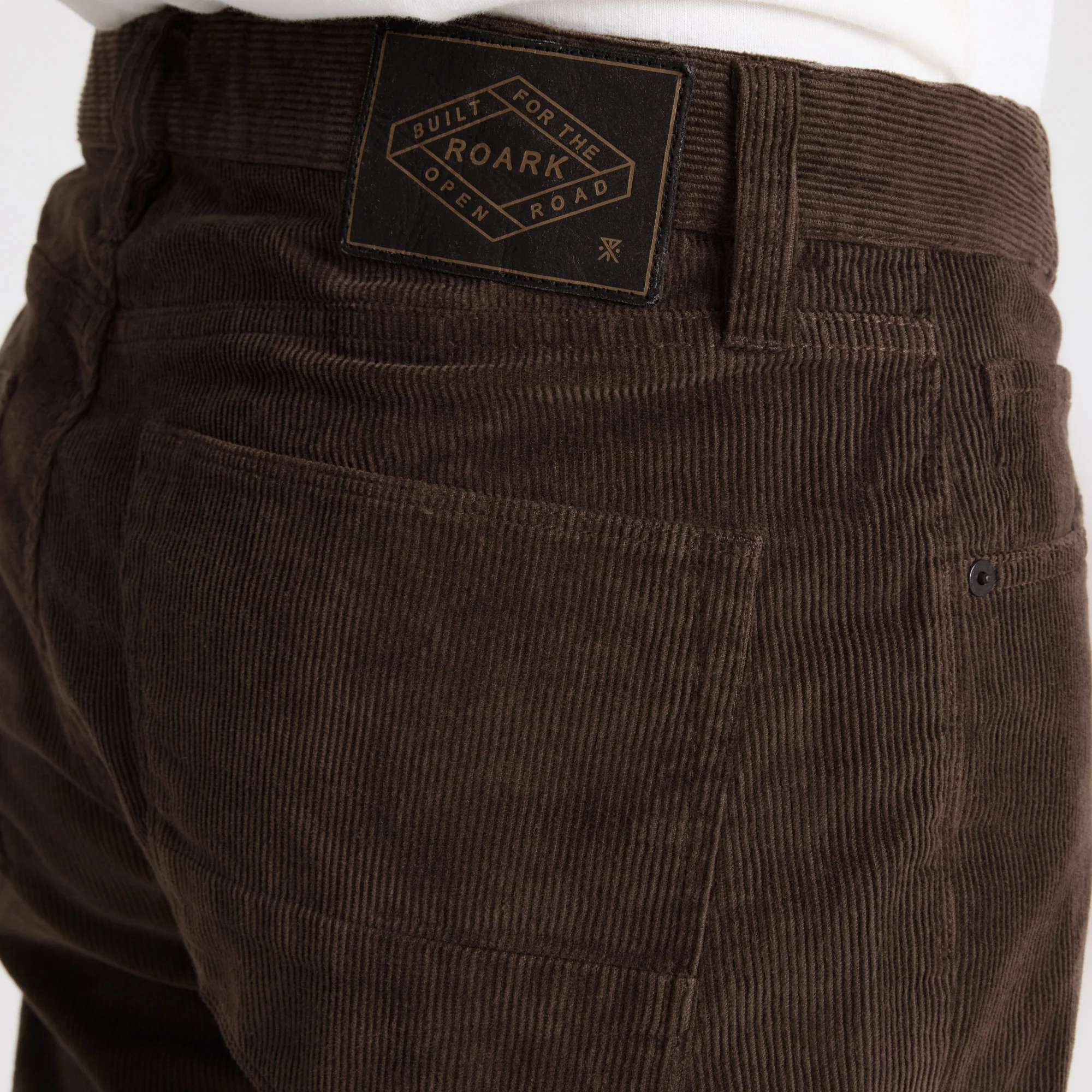 HWY 128 Cord Jeans - Dark Brown - Image 8