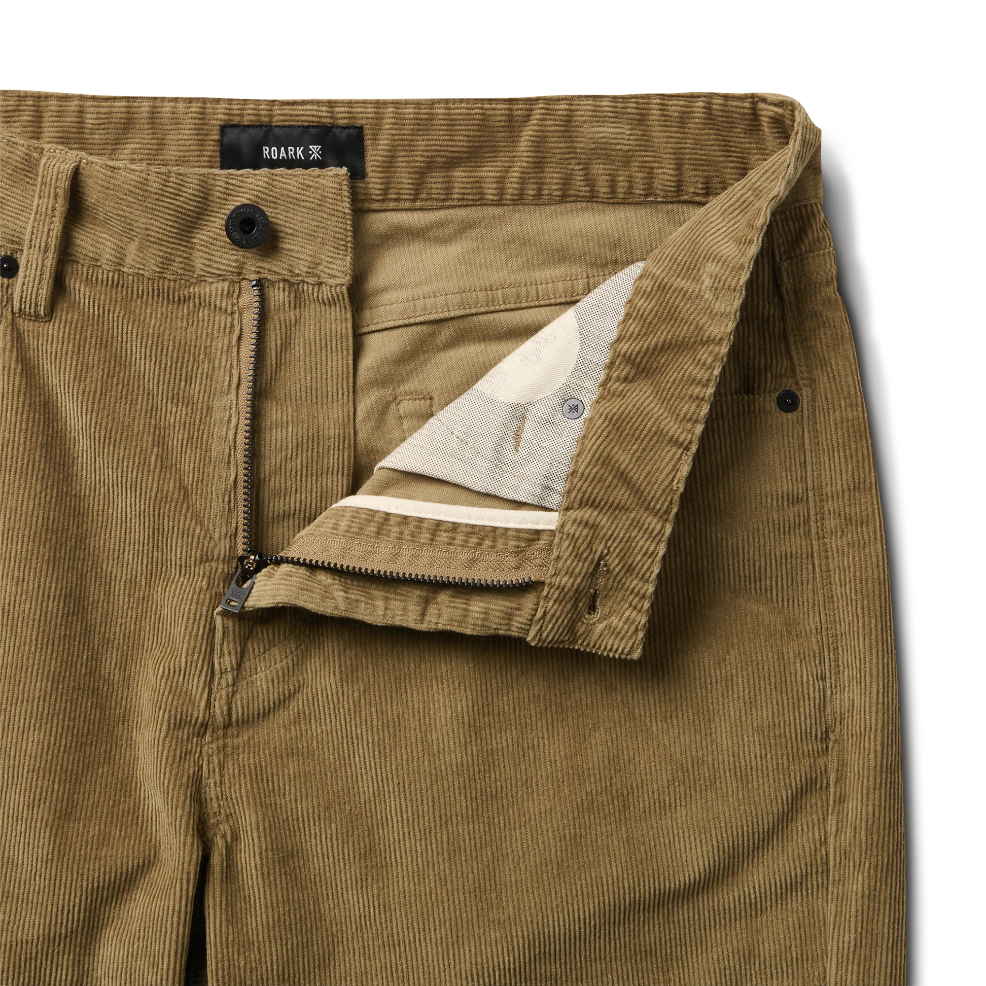 HWY 128 Cord Pants - Khaki - Image 7