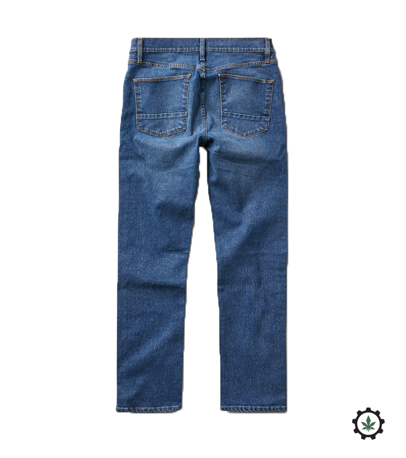 HWY 133 Slim Straight Denim Jeans - Medium Classic - Image 8