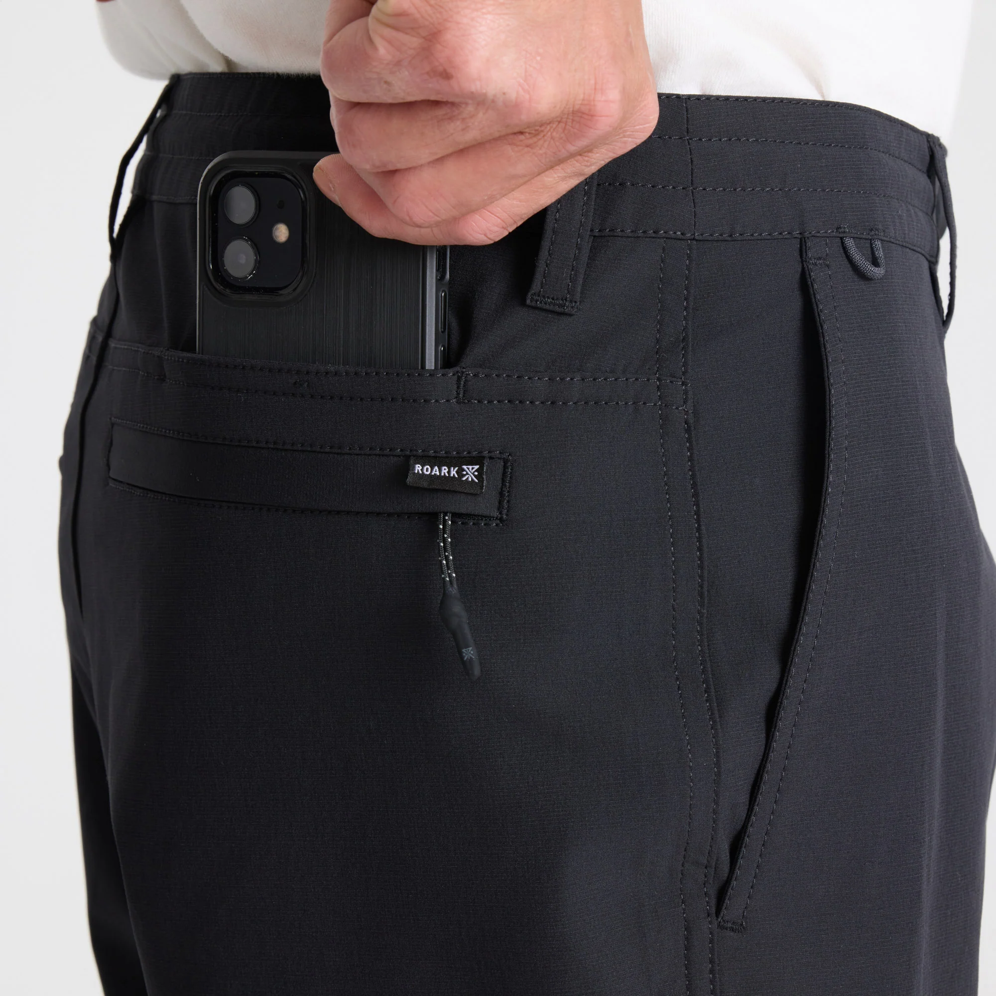 Hytide Hybrid Shorts - Black - Image 6