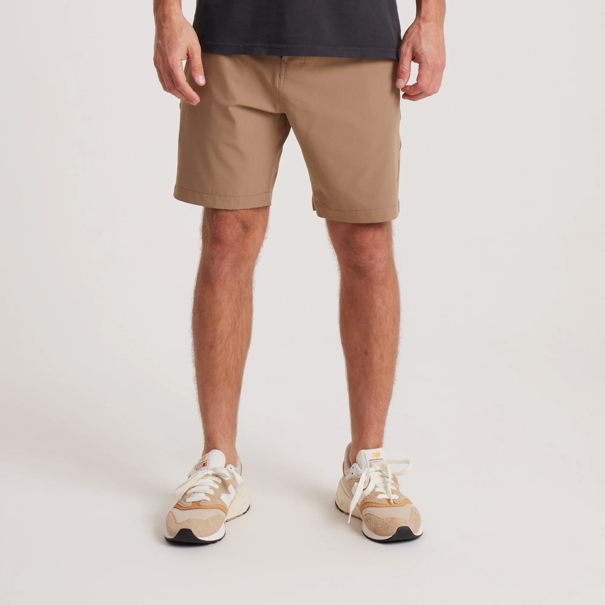 Hytide Hybrid Shorts - Dark Khaki - Image 6