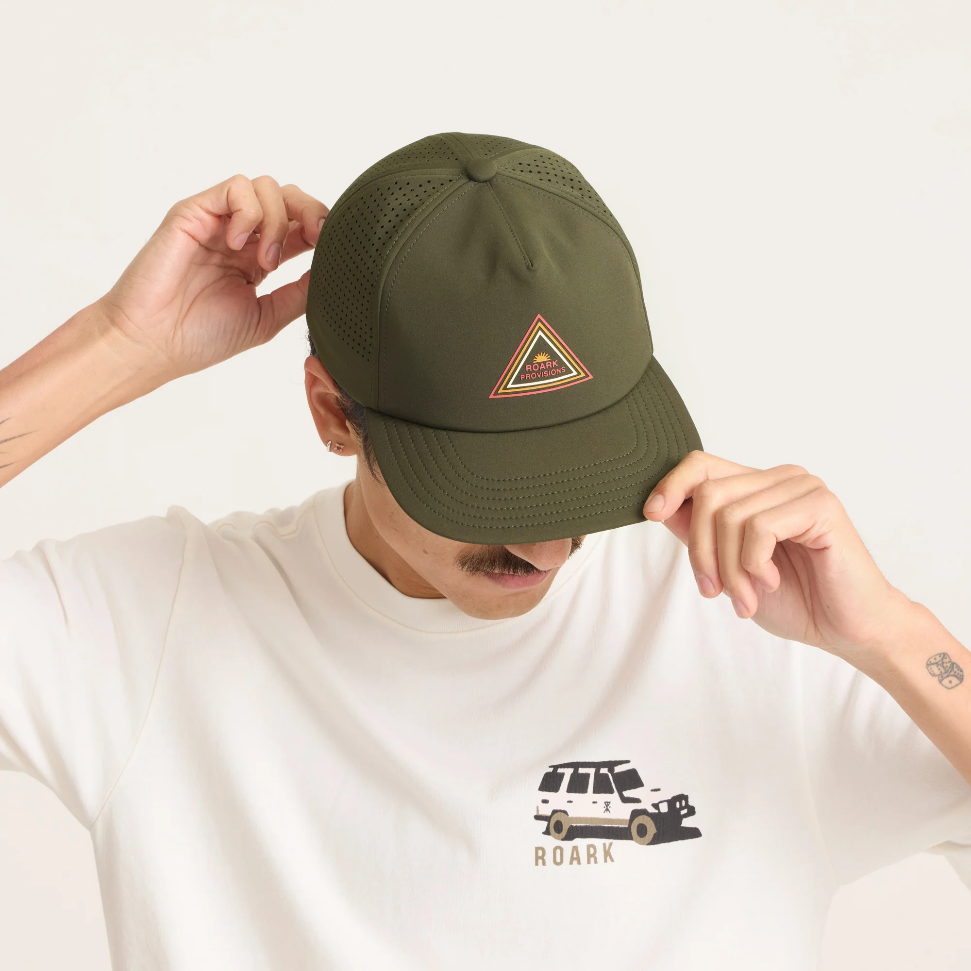 Hytide Strapback Hat - Military - Image 4