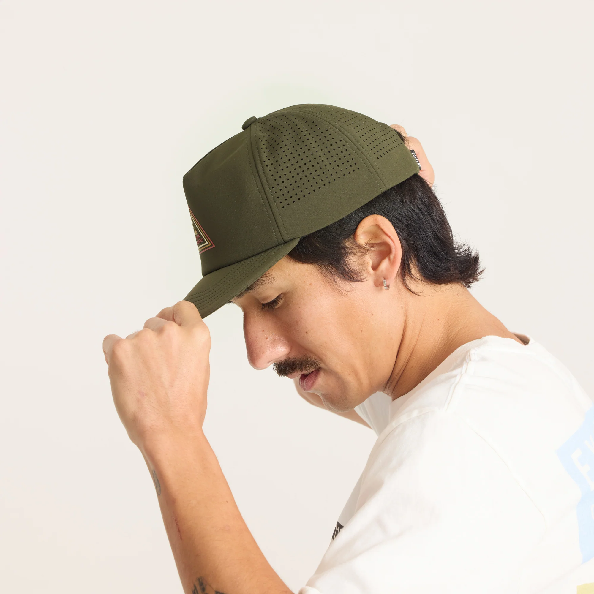 Hytide Strapback Hat - Military - Image 6