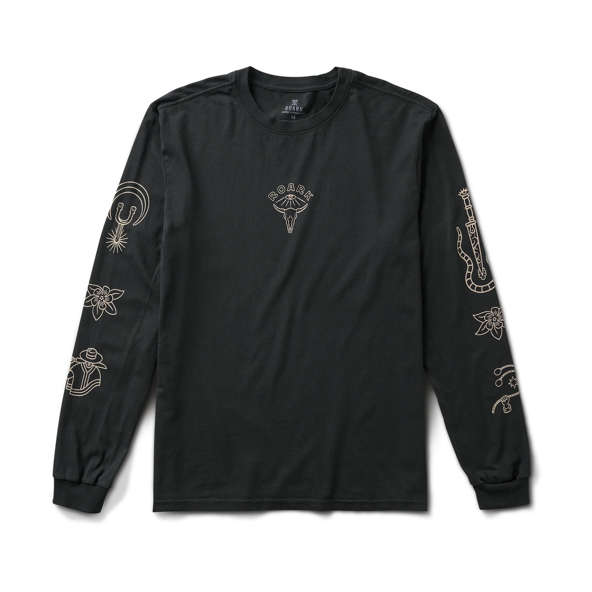 Icons Premium Long Sleeve Tee - Black