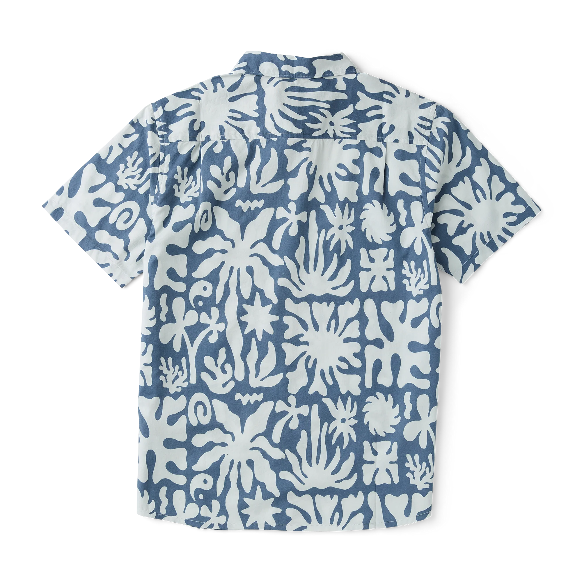 Journey Short Sleeve Button Up Shirt - Neptune - Image 6
